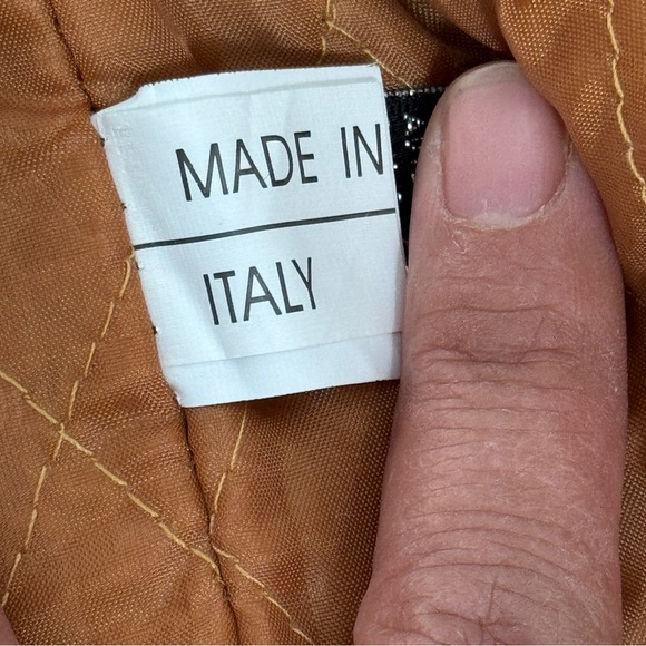 Vtg Reportage R.D.G. Italia Luxury Suede Brown Men’s Jacket Size Medium - Picture 2 of 16